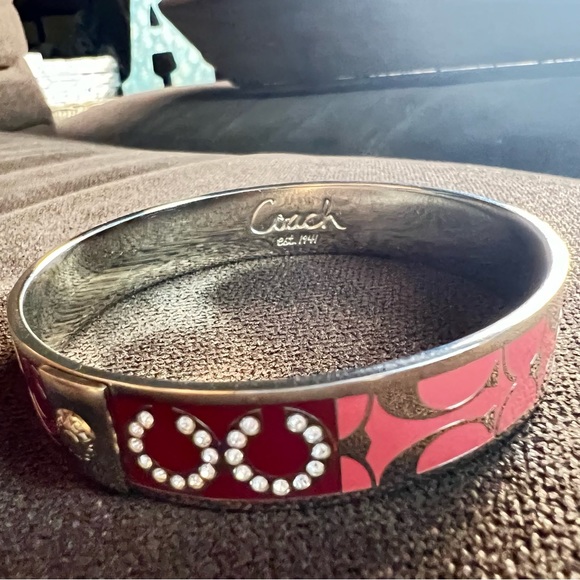 Coach OP ART a Multi Colored C Bangle Bracelet - Picture 13 of 15